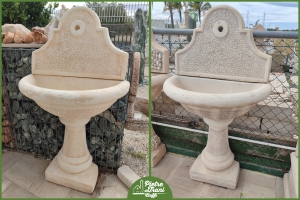Fontana a Parete Completa Sassolini